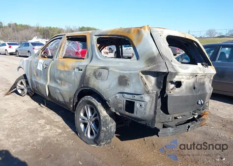 2013 Dodge Durango Sxt из США, поврежденный, VIN 1C4RDHAG6DC611290